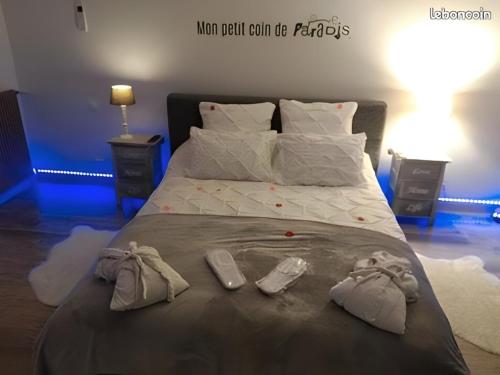 Une love room romantique avec jacuzzi pour couple à CastelsDordogne