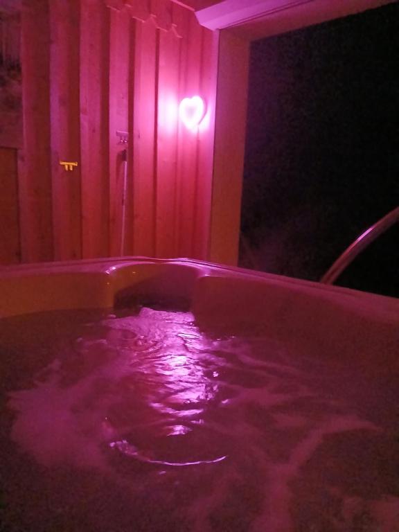 Une love room romantique avec jacuzzi pour couple à Bertric-BuréeDordogne