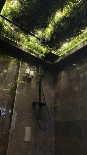 Une love room romantique avec jacuzzi pour couple à Bellegarde-sur-ValserineAin