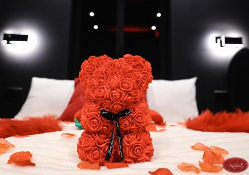 Une love room romantique avec jacuzzi pour couple à NiceAlpes-Maritimes