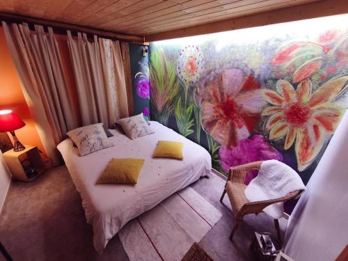 Une love room romantique avec jacuzzi pour couple à Château-ThierryAisne