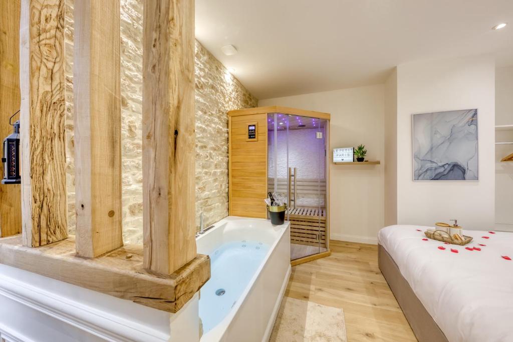 Le Petit Paris – Cocon & Spa & Sauna — love room à Chartres