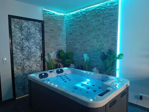 Évasion romantique avec jacuzzi intérieur — love room à Rosières-près-Troyes