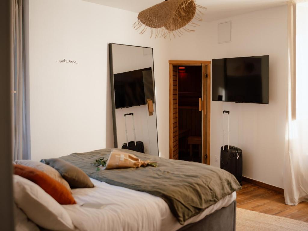 Suite Cara – Logement Atypique Sauna Balneo – Centre Historique — love room à Brive-la-Gaillarde