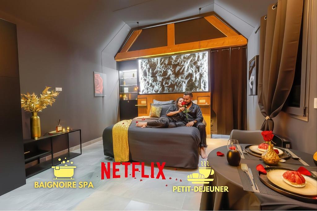 La Suite des Rêves – Les Bonn&rsquo;apparts-Sur-Seine — love room à Bonnières-sur-Seine
