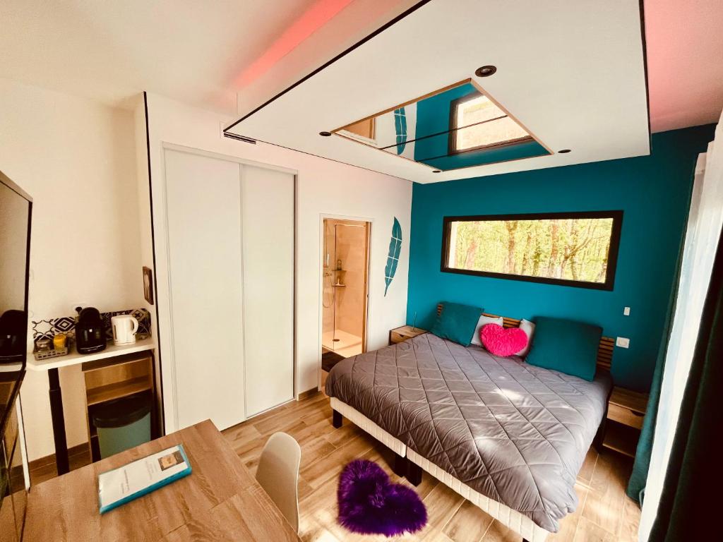 Cocon champêtre avec jacuzzi — love room à Aussonne