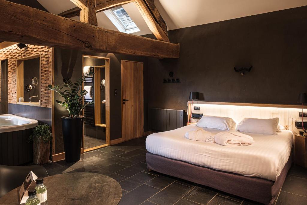 Le Domaine des Prés Verts Suites & Chambres avec Jacuzzi Privatif à Châteauneuf — love room à Châteauneuf