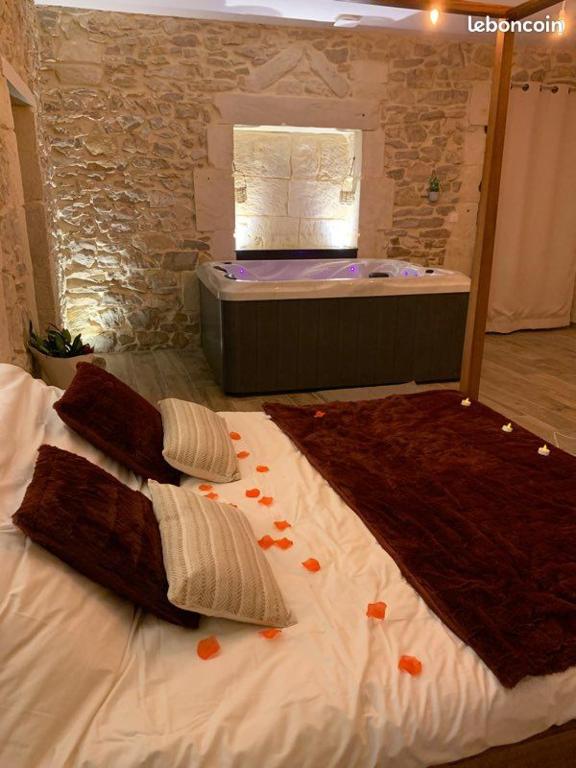 Suite de caractère avec Jacuzzi — love room à Milhaud