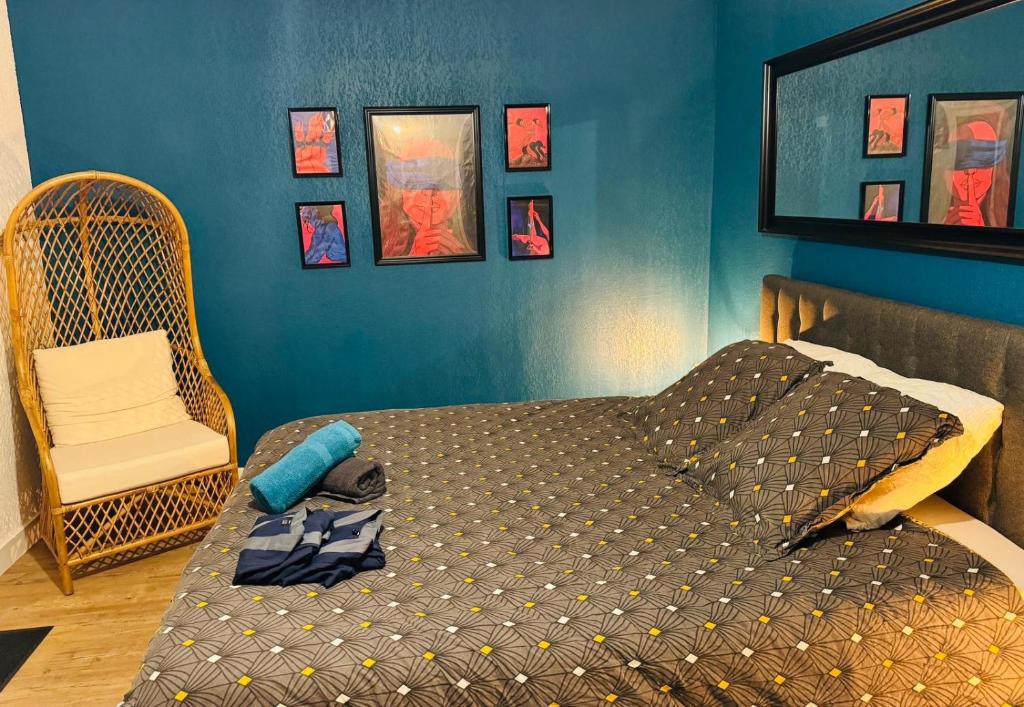 Secrète loft, spa & jaccuzi privatif – parking & bien-être près de Toulouse — love room à Aucamville