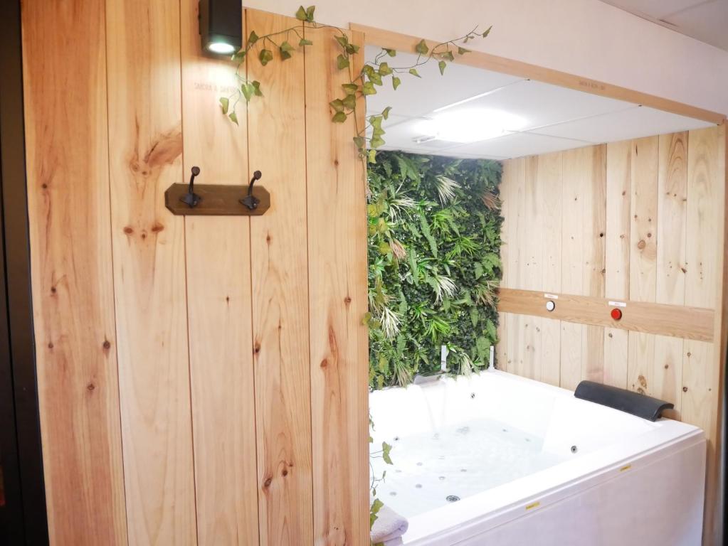 HOTEL DU BERRY – Loveroom avec Sauna, Hammam, Jacuzzi privatifs — love room à Reuilly
