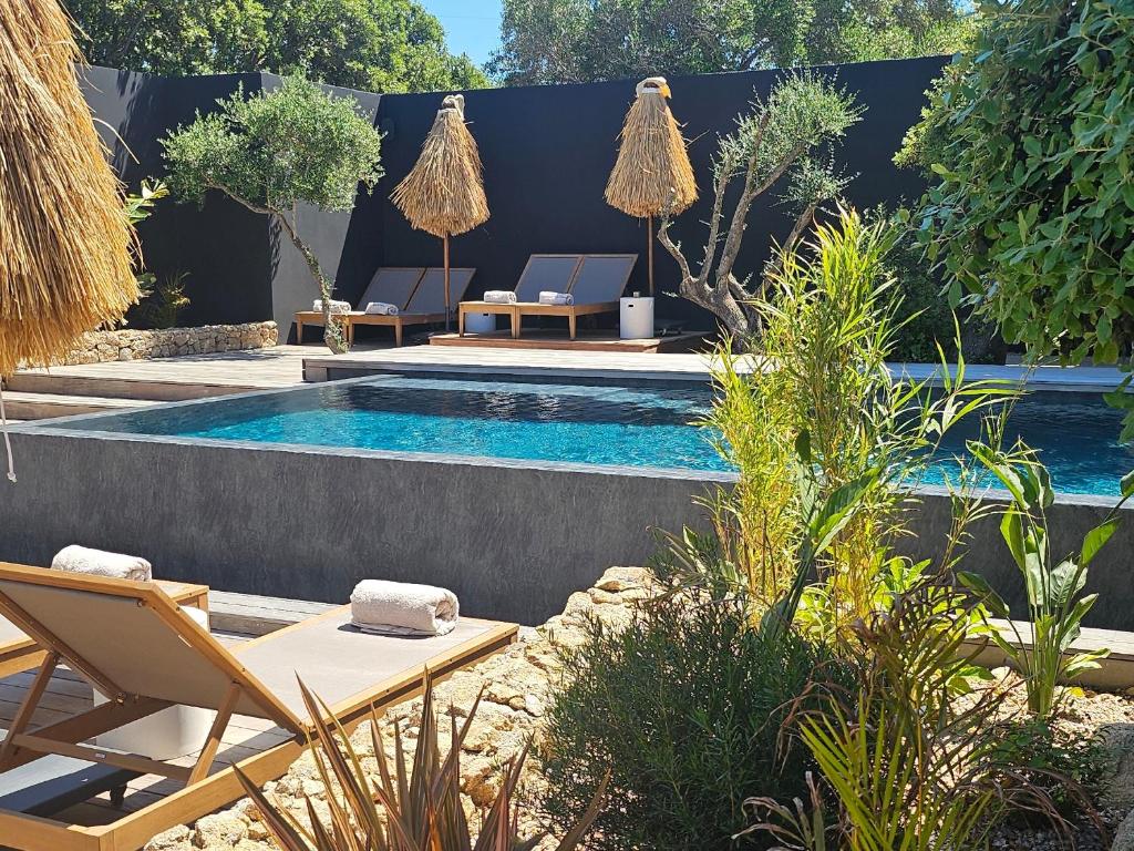 Hôtel Les Suites Du Maquis — love room à Bonifacio