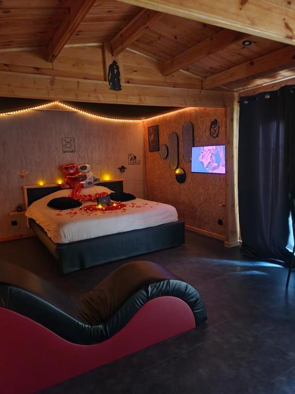 LE SECRET LOVE ROOM Jacuzzi privatif