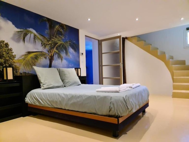 Love room Villa Ohna – Gîte Romantique avec Spa Privé à Vals-les-Bains